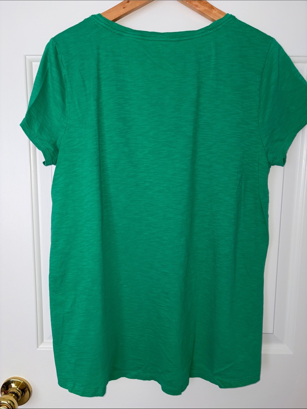 Lilly Pulitzer Emerald Green Short Sleeve Scoop Top - Picture 3 of 3